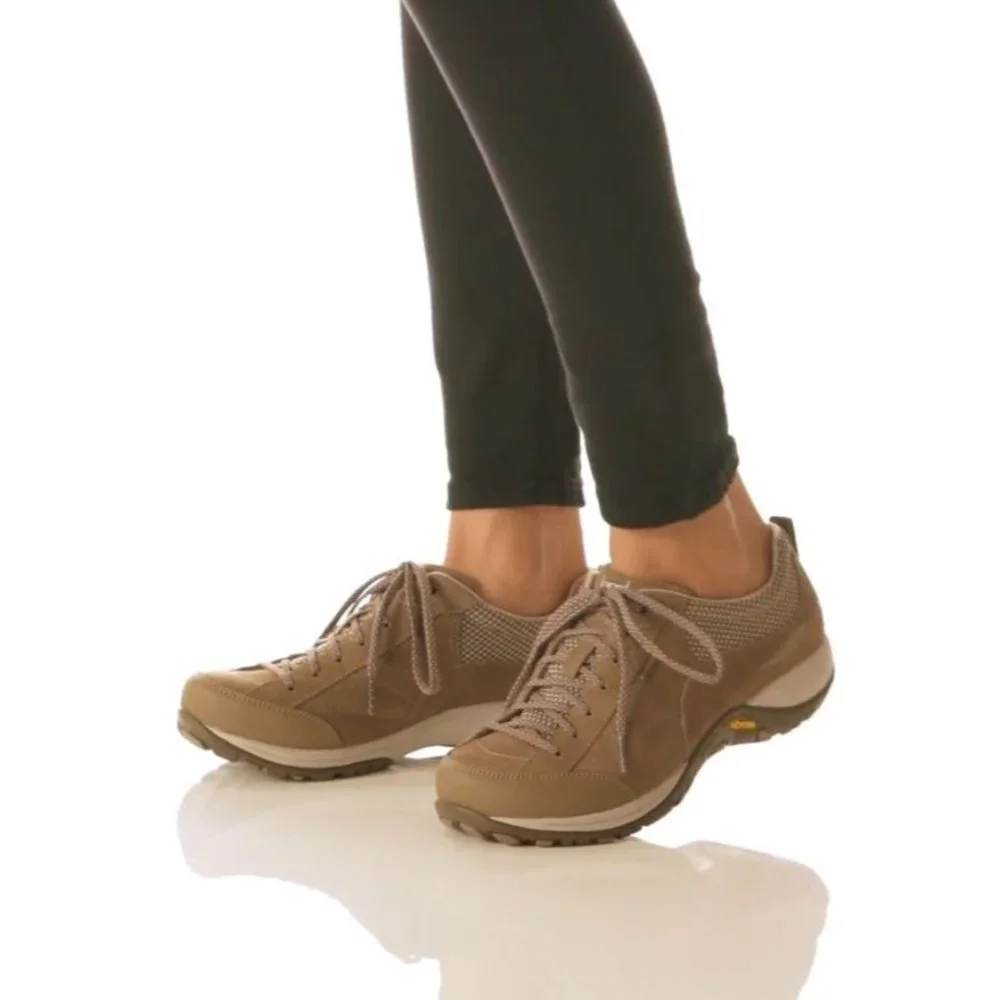 Dansko Paisley Women's Gray Suede Walking Shoes Size 39